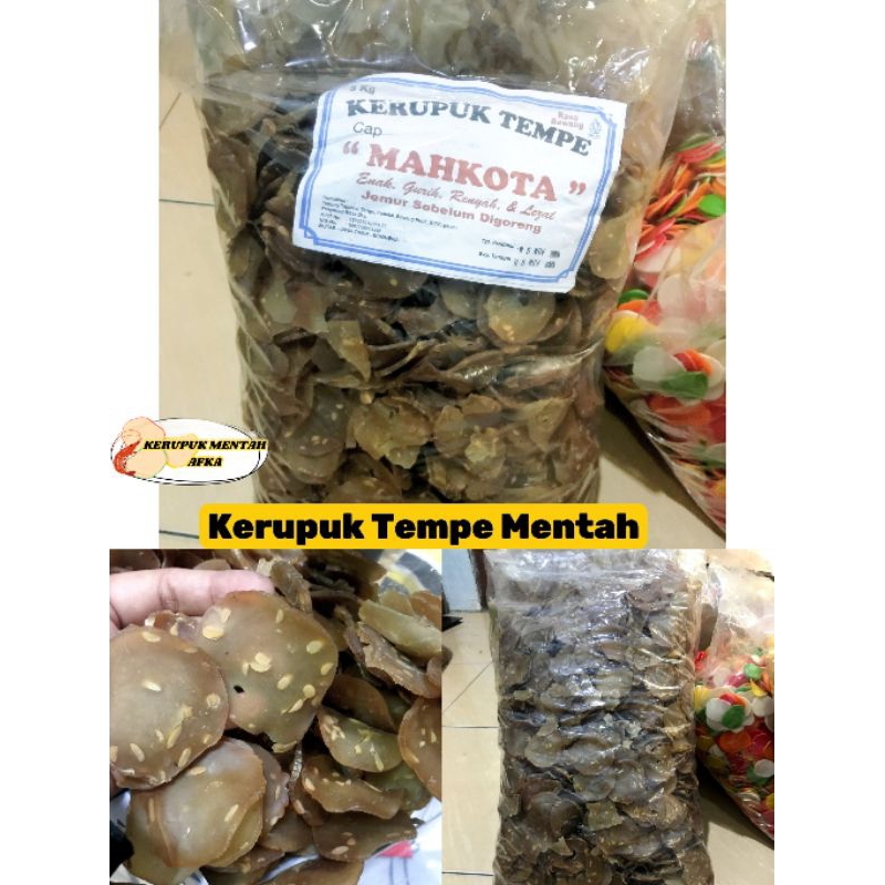 

[500 gr] Kerupuk Tempe Mentah kiloan