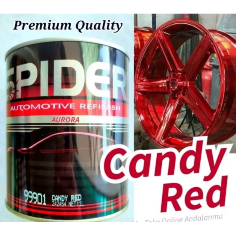 Cat candytone red spider