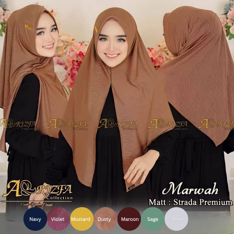 HIJAB INSTAN MARWAH BY ARRIZFA