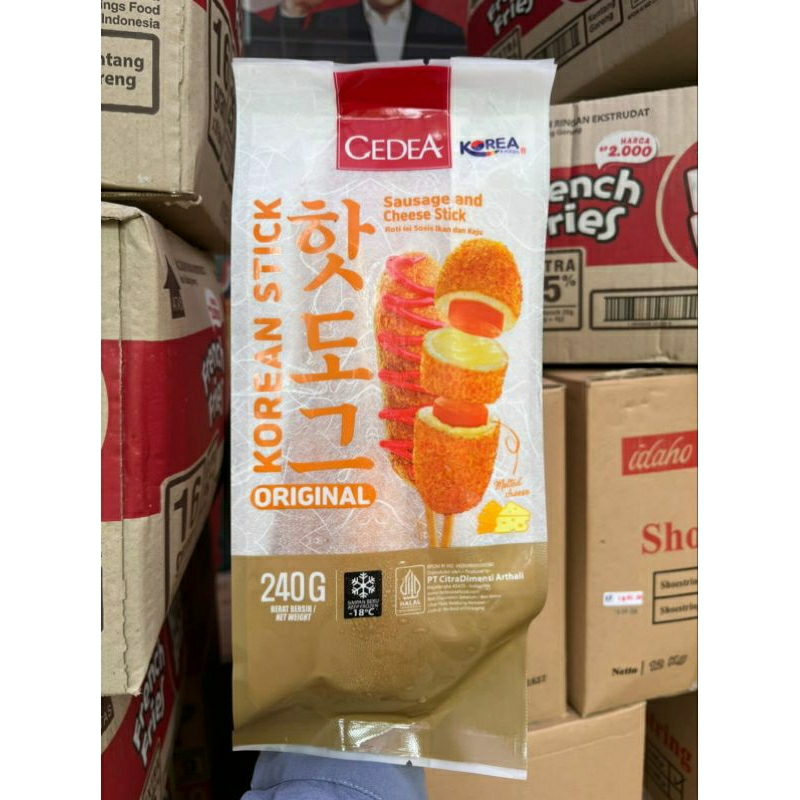 

Cedea korean stick original 240 gram / korean stick potato