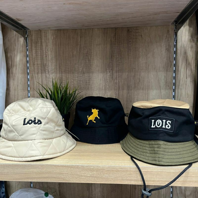 Topi lois bucket pria original