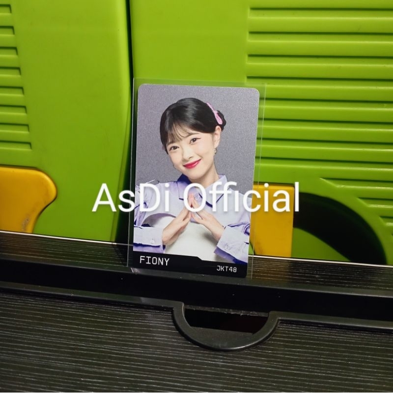 Photocard Fiony Axioo x Jkt48 Special Edition