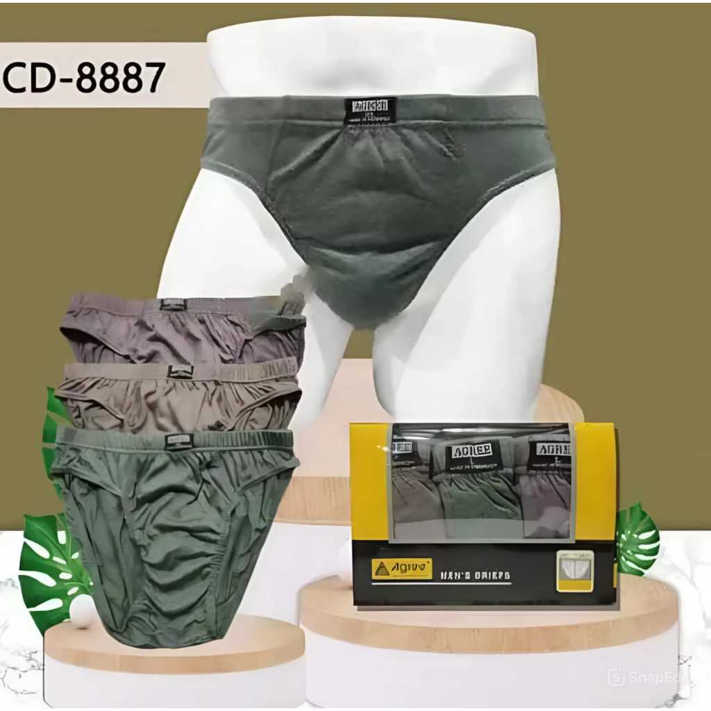 AGREE Kuning - CD Pria Agree Kuning 8887 Size M - L - XL