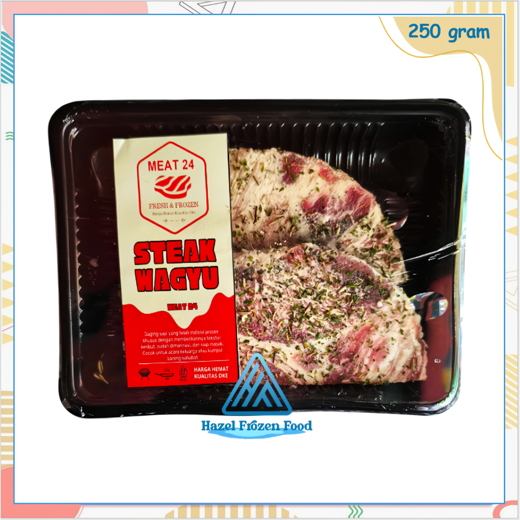 

Steak Wagyu 250 g Frozen Food Karawang