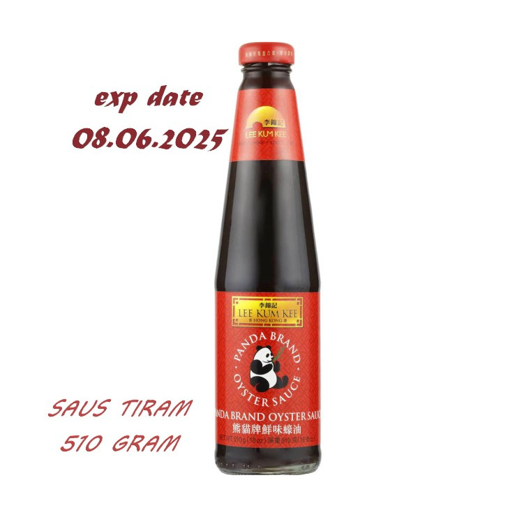

Lee Kum Kee Saus Tiram Cap Panda Kemasan Botol 510 Gram Oyster Sauce LKM