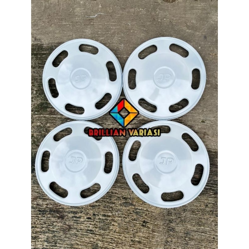 (4Biji) Weldop SR Oval Bahan plat besi ring 13 dan 14 untuk mobil pickup dan lainnya