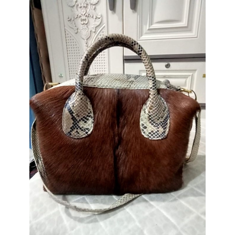 Tas kulit ular Original