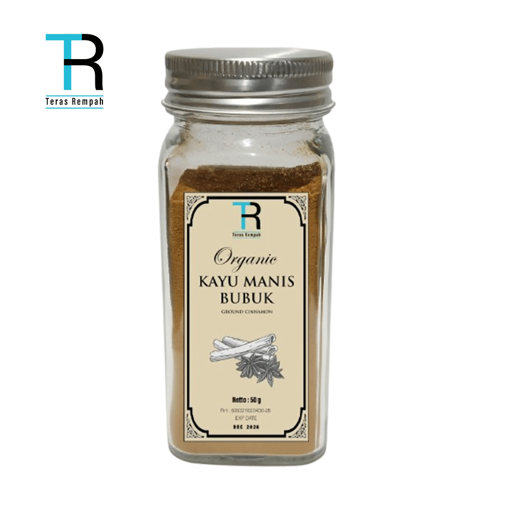 

Teras Rempah Kayu Manis Bubuk 50 Gram Rempah Bubuk Bumbu Dapur