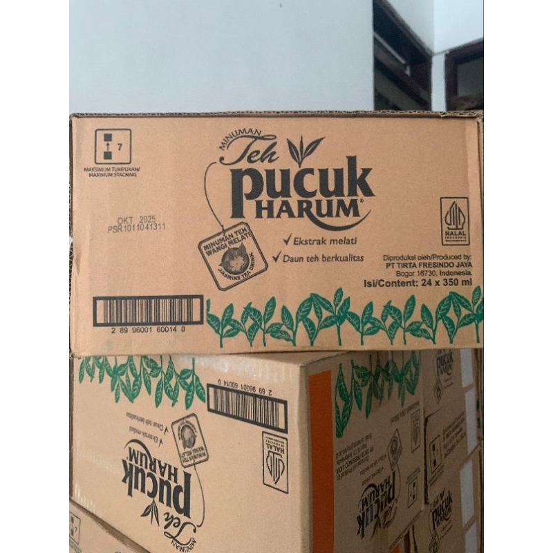 

Teh Pucuk harum 350ml 24 botol 1 kardus