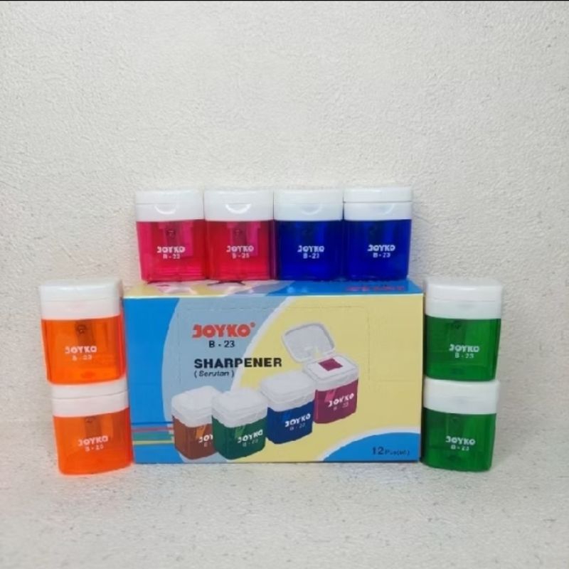 

Serutan pensil JOYKO B-23 / per pak