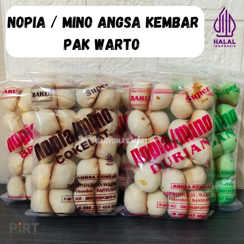 

Nopia / Mino Angsa Kembar Pak Warto Khas Banyumas Purwokerto 250 gr