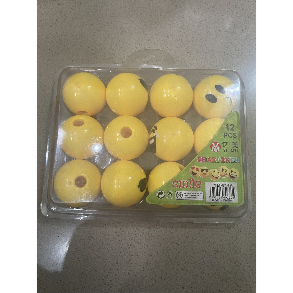 

Serutan Pensil Emoji (Per Lusin)