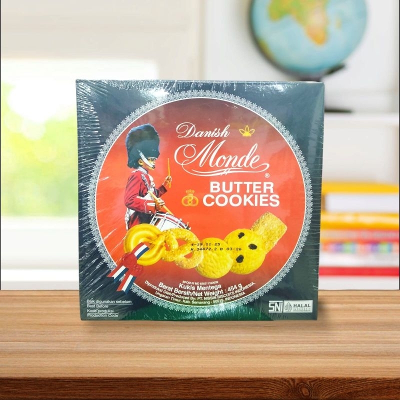 

Danish Monde Butter Cookies 454gr