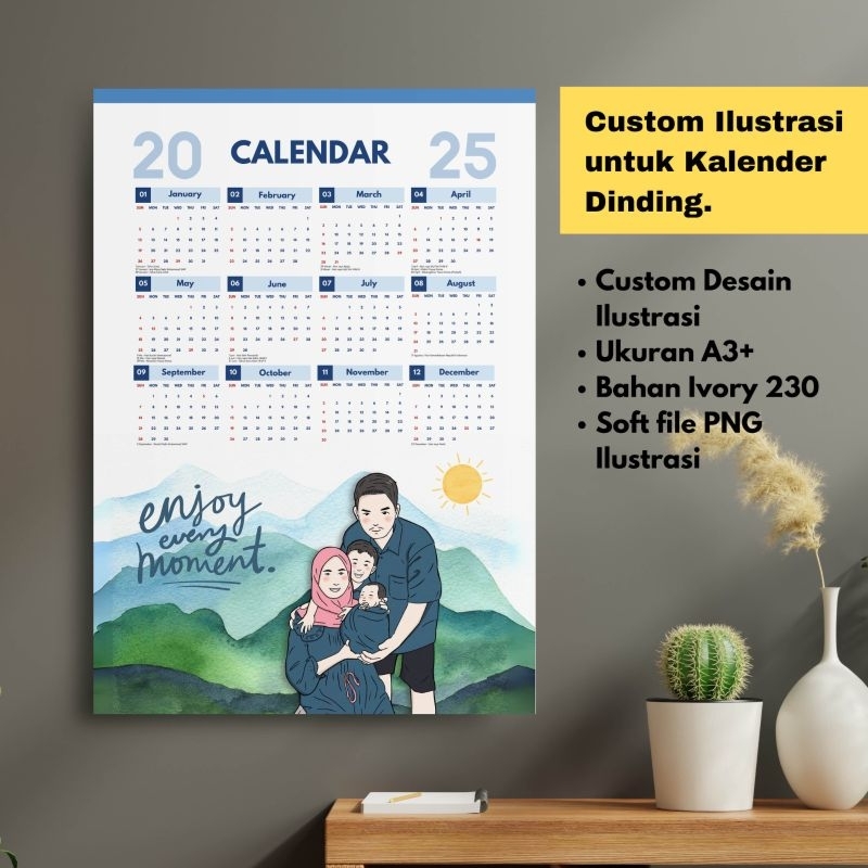 

Jasa Custom Ilustrasi | Custom Ilustrasi Kalender | Karikatur untuk Hadiah Spesial