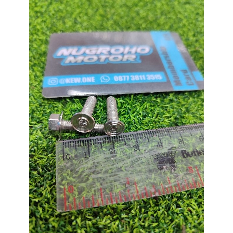 baut tutup tangki ninja baut cvt mio m5x20 drat 8x20 baut stenlis baut 8 stenlis baut tutup tangki n