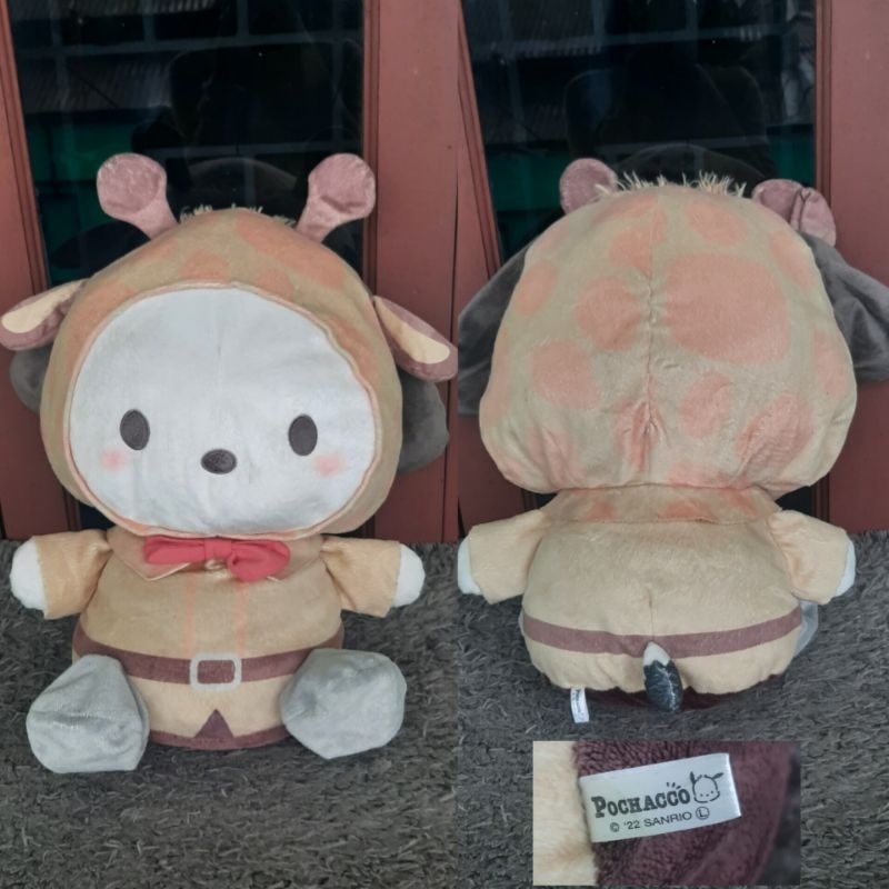 BONEKA POCACHO KOSTUM RUSA JUMBO BESAR ORIGINAL SANRIO