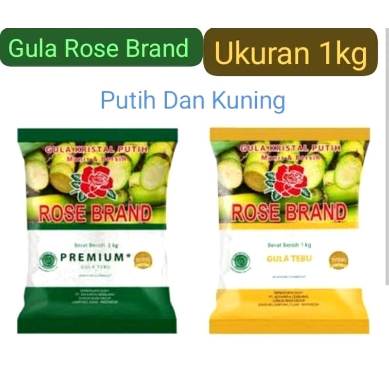 

gula pasir ROSE BRAND 1 KG