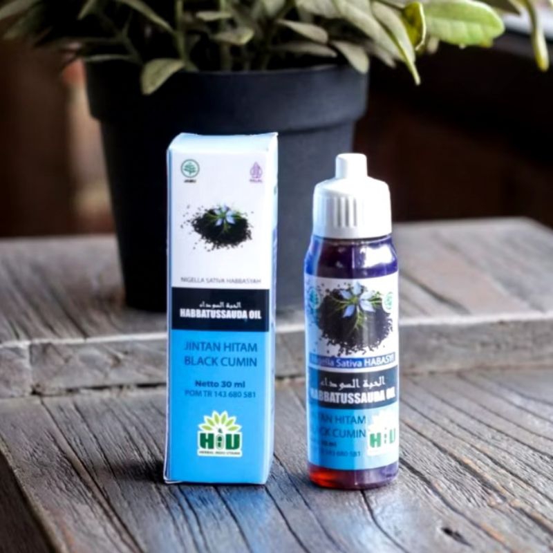 HIU HABBATUSSAUDA CAIR 30 ML Jintan Hitam Original