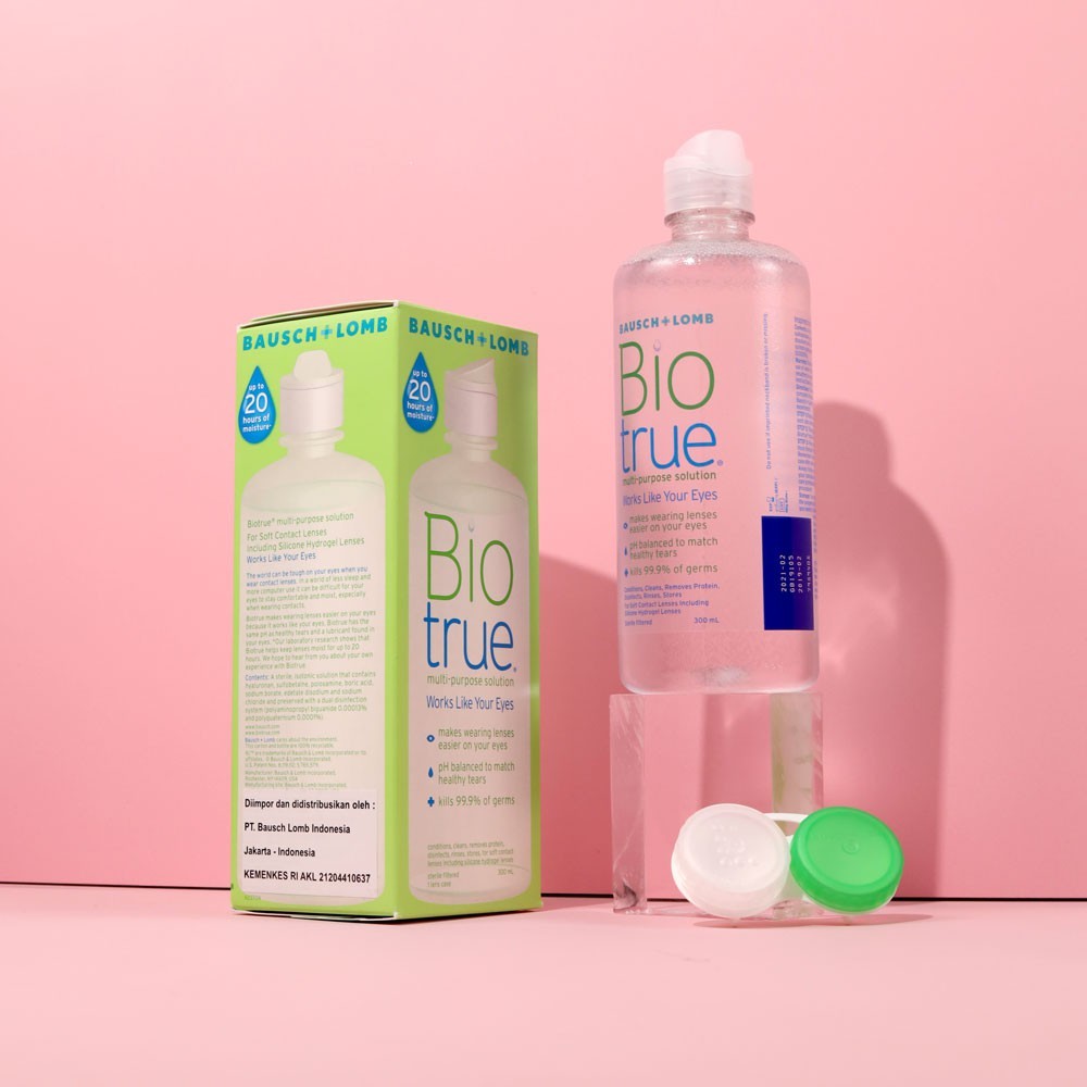 CAIRAN PEMBERSIH SOFTLENS BIOTRUE 360ML / Bausch+Lomb Biotrue Multi-Purpose Solution