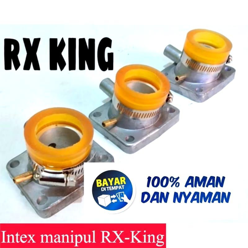 (COD) MANIPOL RX KING INTAKE MANIPOL MANIPUL MIRING RX KING RXKING UKURAN 28 intake intek
