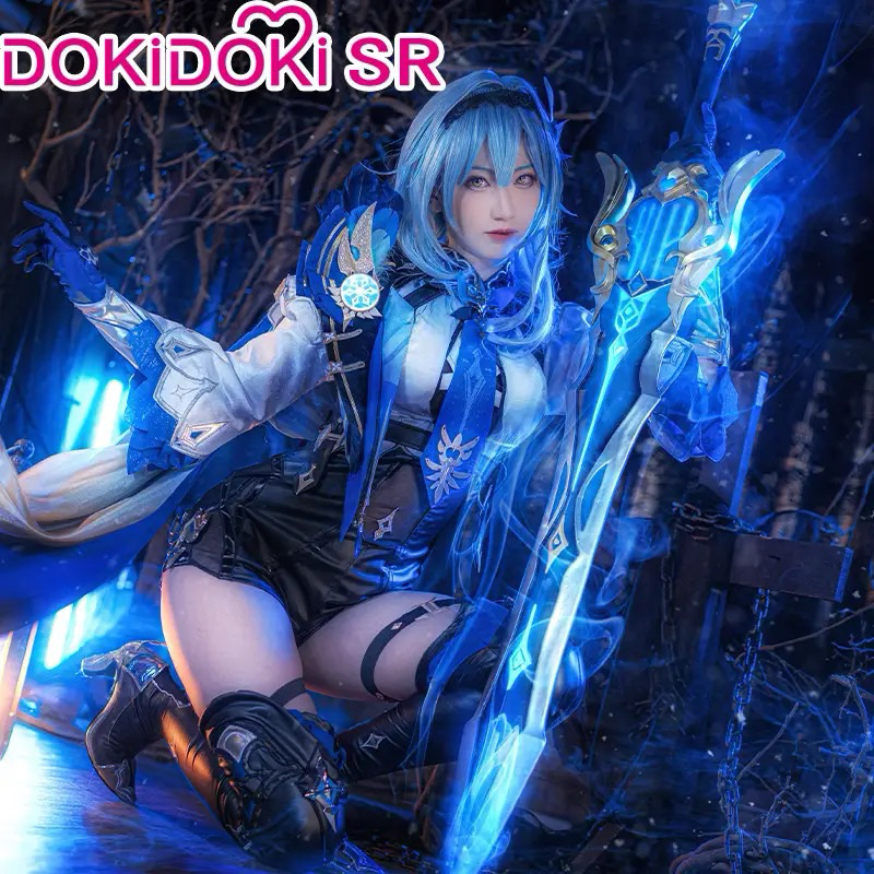 1/3 delusion - eula genshin cosplay kostum