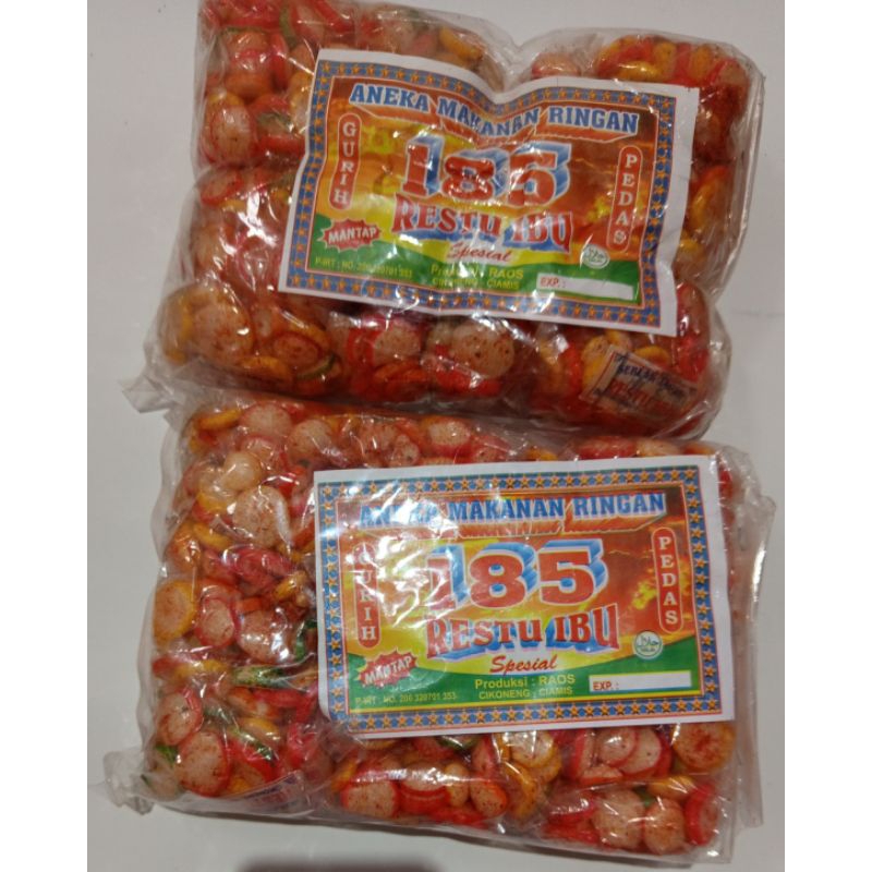 

Kerupuk seblak pedas restu ibu isi 20 pcs