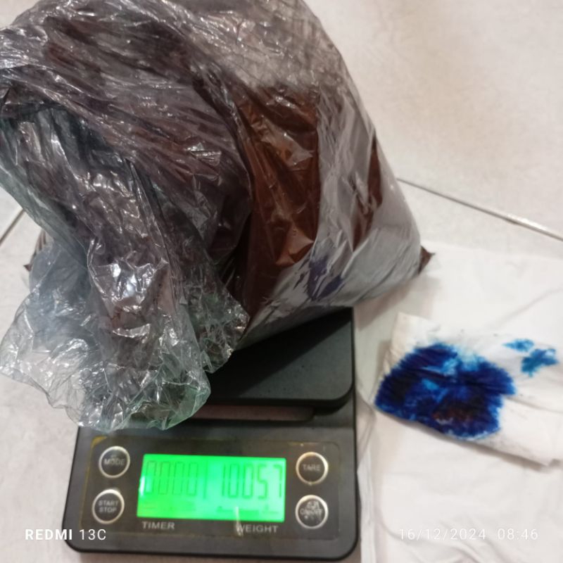 

pewarna kain dan textil biru methylene blue, kemasan 1kg kwalitas bagus brg import murah