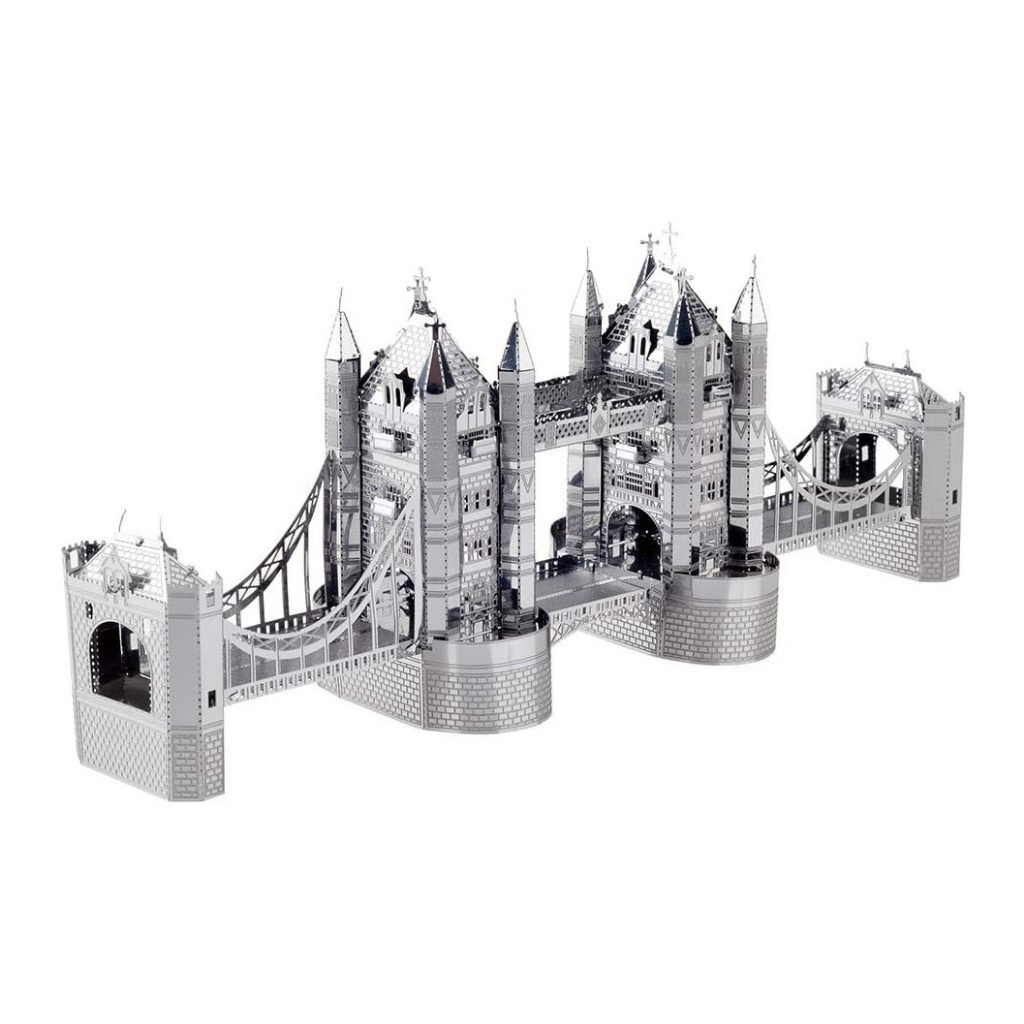 Puzzle 3D Metal LONDON BRIDGE Replika Bangunan Arsitekur MB-035