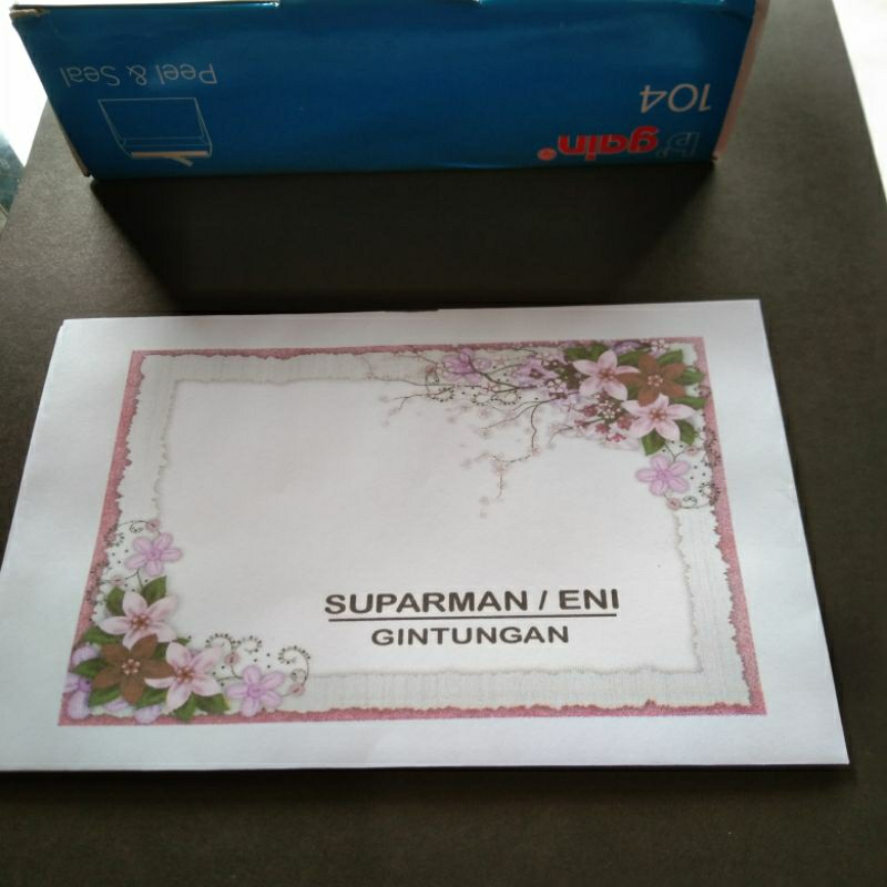 

Amplop Buwuhan isi 100 lembar / Free Nama dan Alamat /Amplop tanggung