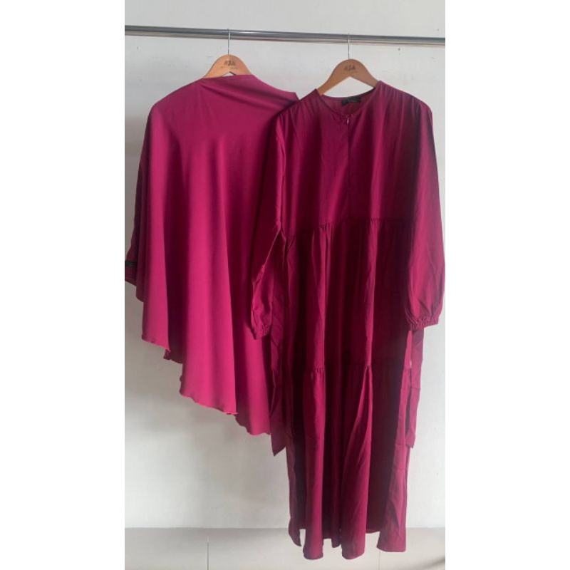 Baju gamis polos premium BY RJA SIDRAP
