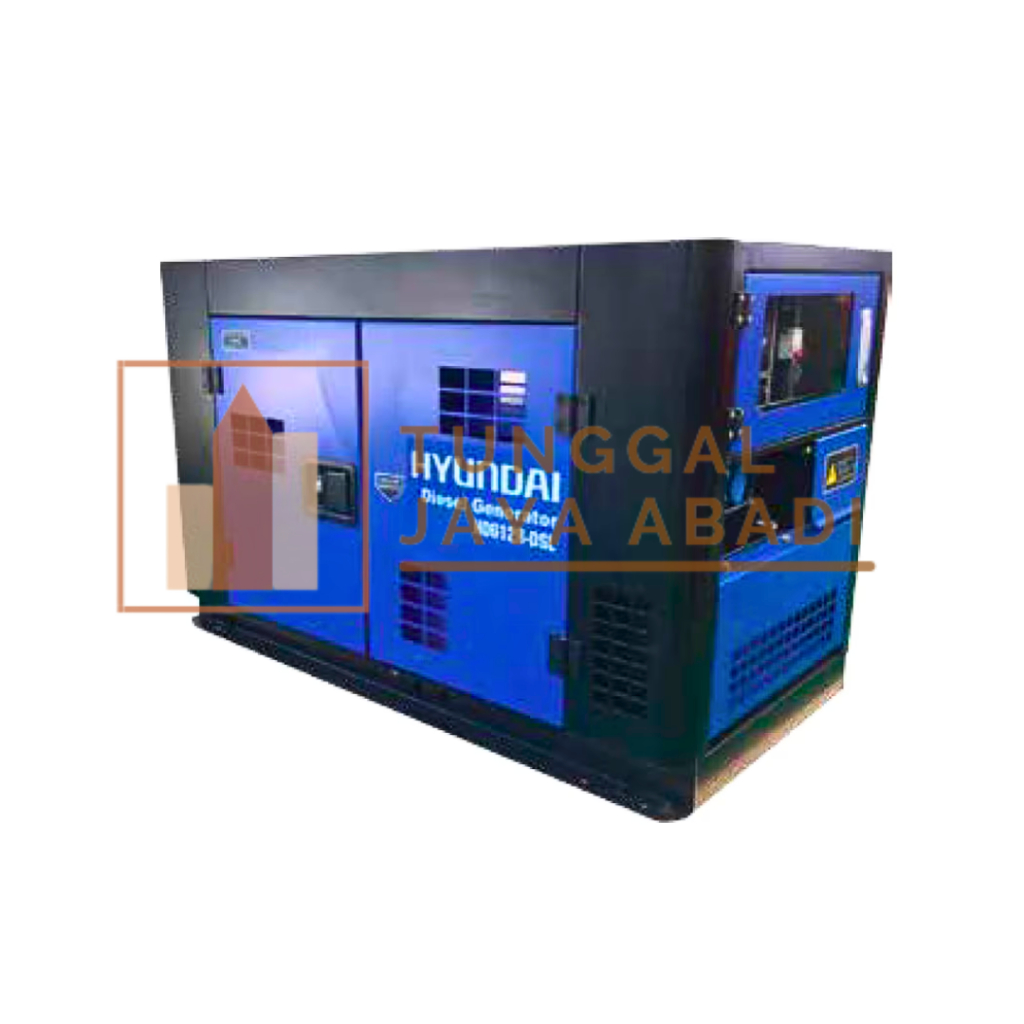 Genset Hyundai HDG 12 R DSL (Genset Silent Hyundai HDG12R-DSL) - 7200 Watt