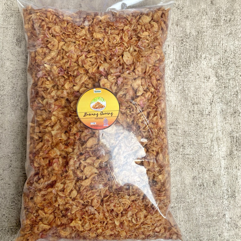 

Grade B Premium 1kg Bawang Goreng