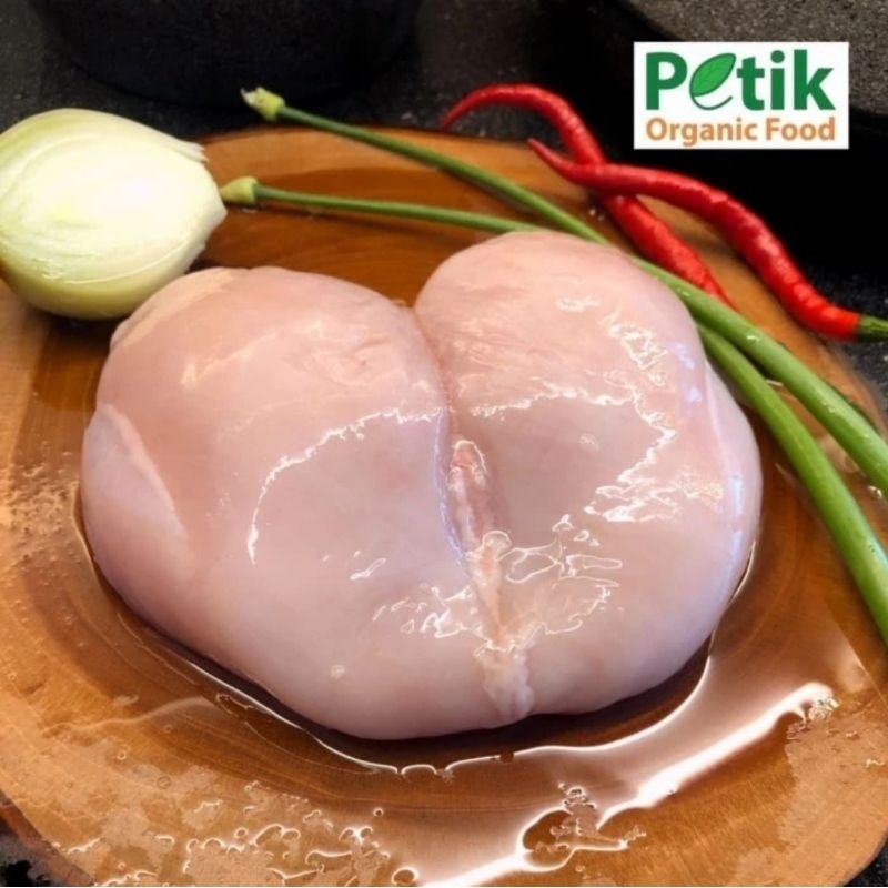 

AYAM ORGANIK FILLET DADA -+600GR - PETIK ORGANIK