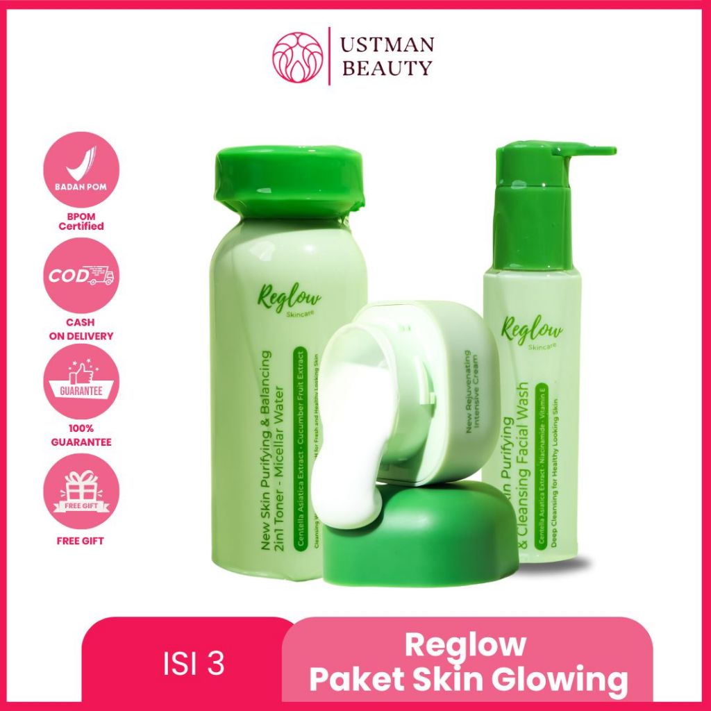 Reglow Skincare Original By Shindy Putri- Re Glow Beauty Skincare Bpom Untuk Flek Acne Paket