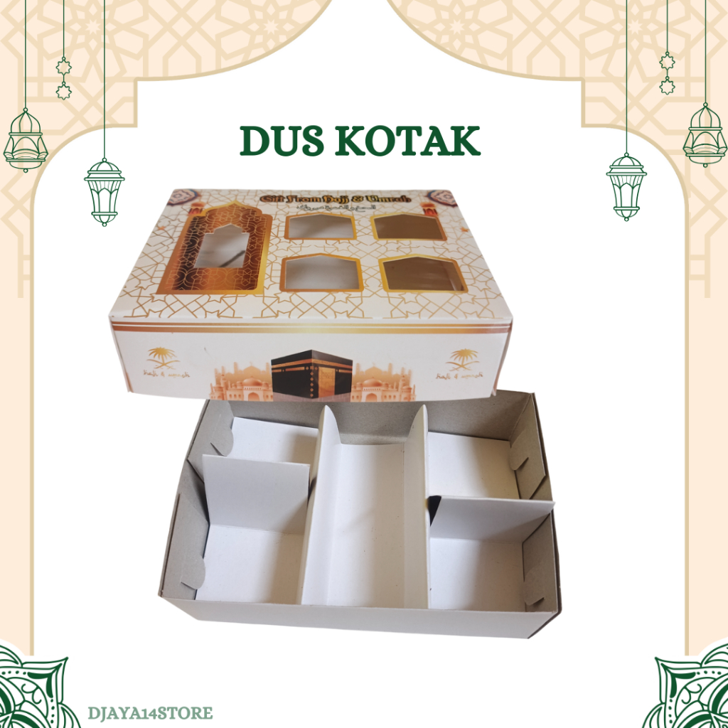 

iDk90 1 PACK (ISI 50 PCS) BOX/DUS KOTAK KOSONG UNTUK KEMASAN OLEH OLEH HAJI DAN UMROH