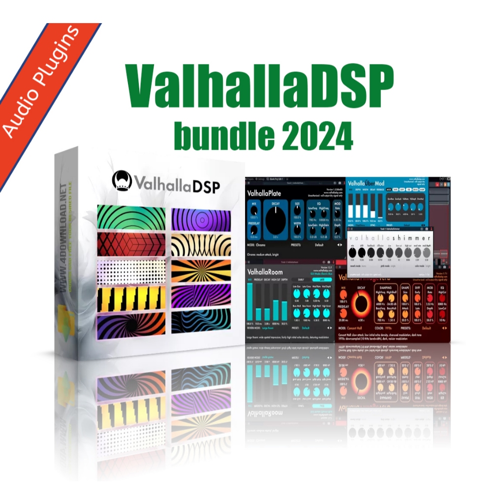Audio Plugins ValhallaDSP bundle 2024