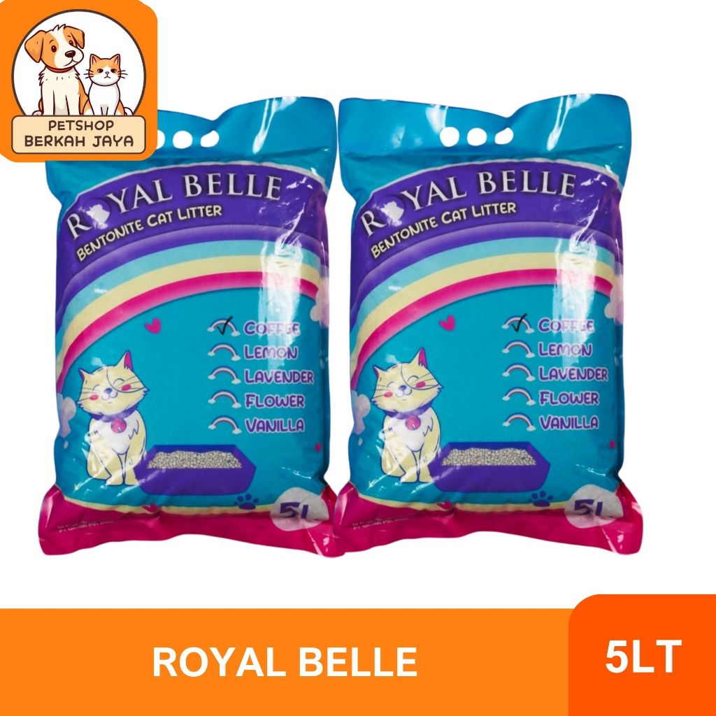 Pasir Royal Belle 5ltr - Pasir Kucing / Cat Sand