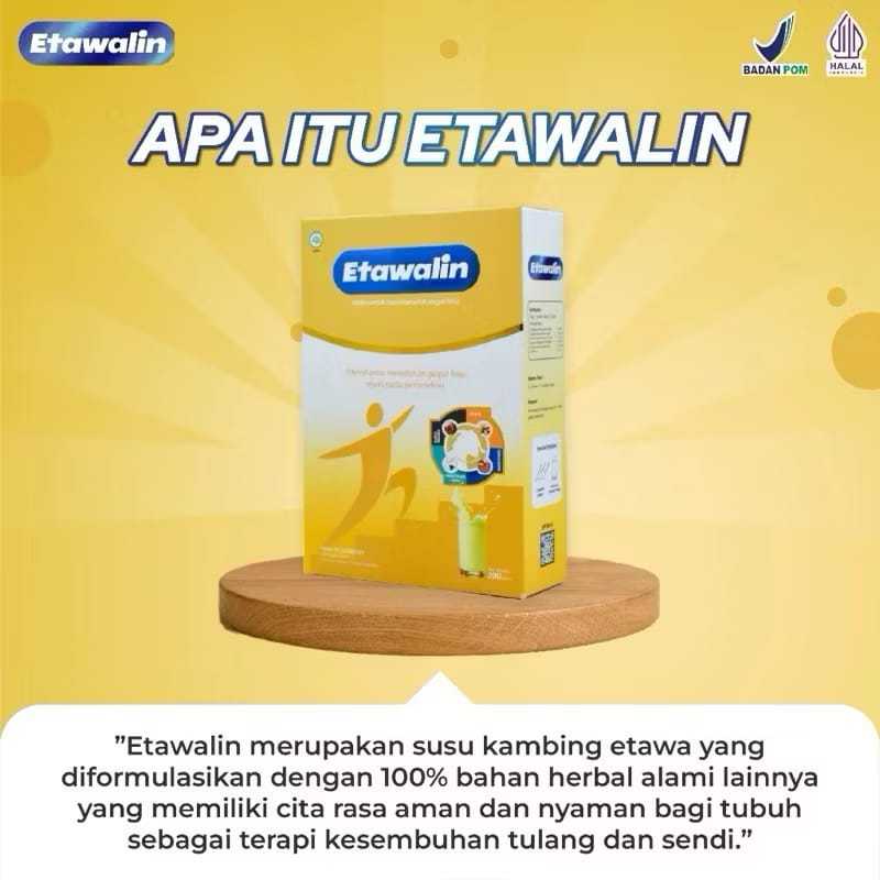 

Etawalin Susu Etawa Herbal Asam Urat 1 paket