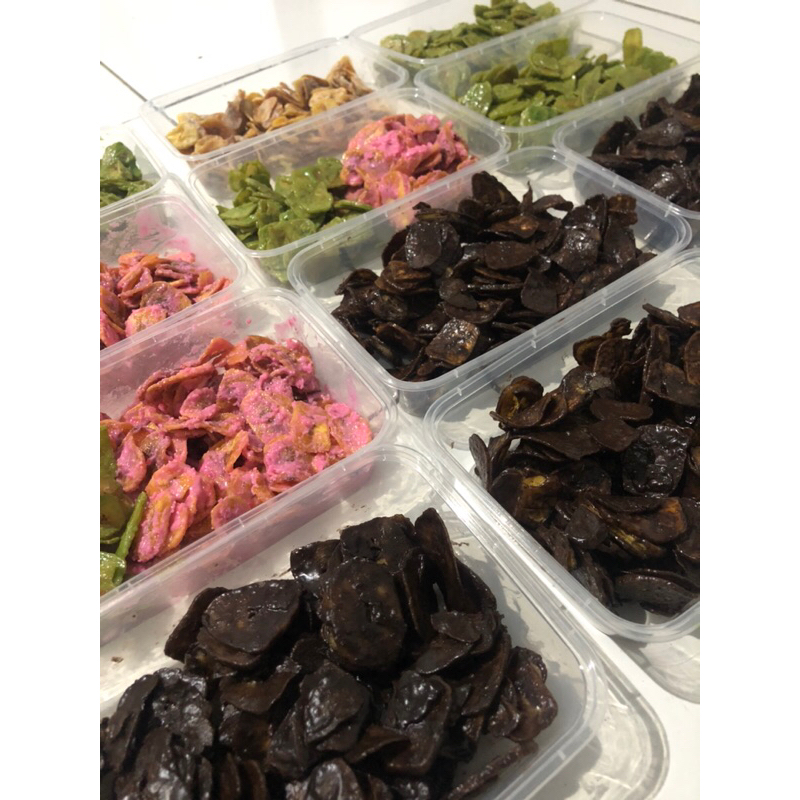 

KERIPIK PISANG COKLAT LUMER 500ml 120gr