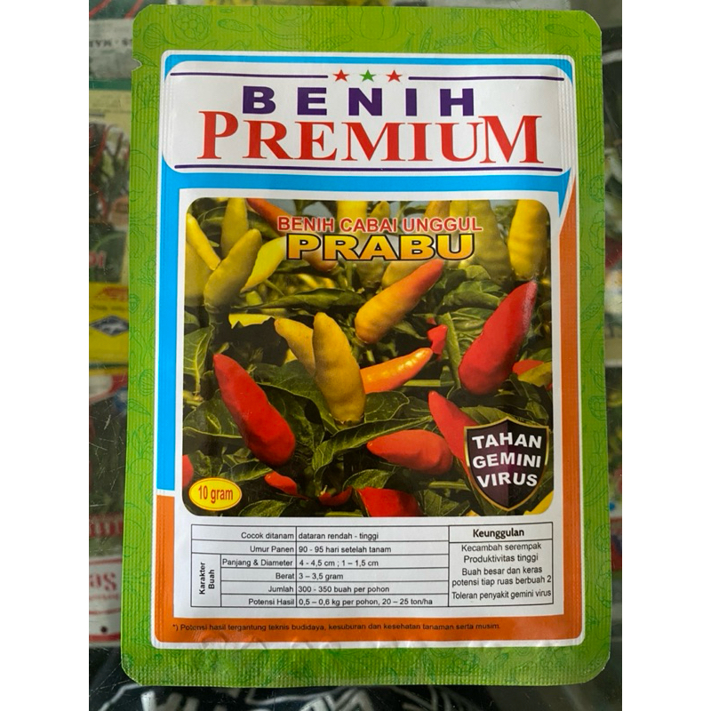 Benih cabai Rawit PRABU BENIH PREMIUM