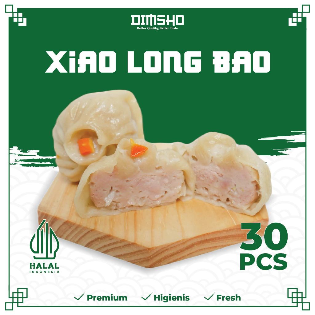 

DIMSUM XIAO LONG BAO II DIMSUM FROZEN PREMIUM HALAL II DIMSUM XIAO LONG BAO 1 PACK ISI 30 PCS