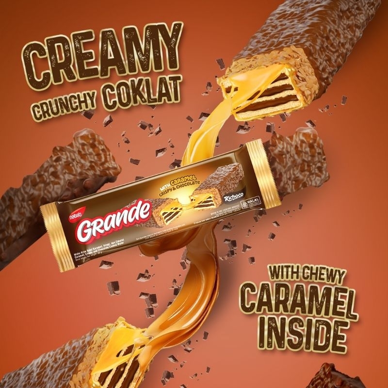 

NABATI GRANDE CARAMEL ISI 5 PCS GRATIS! PHOTOCARD AESPA ( 1 BOX )