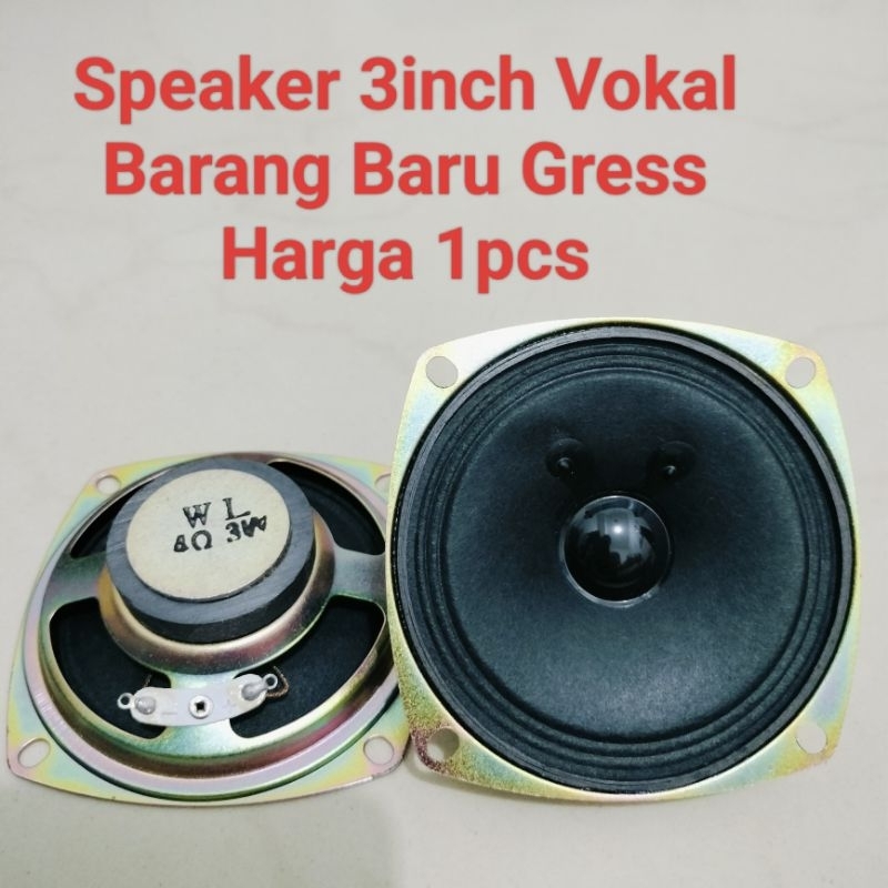 Speaker 3inch 8Ohm 3Watt Vocal Vokal Karaoke
