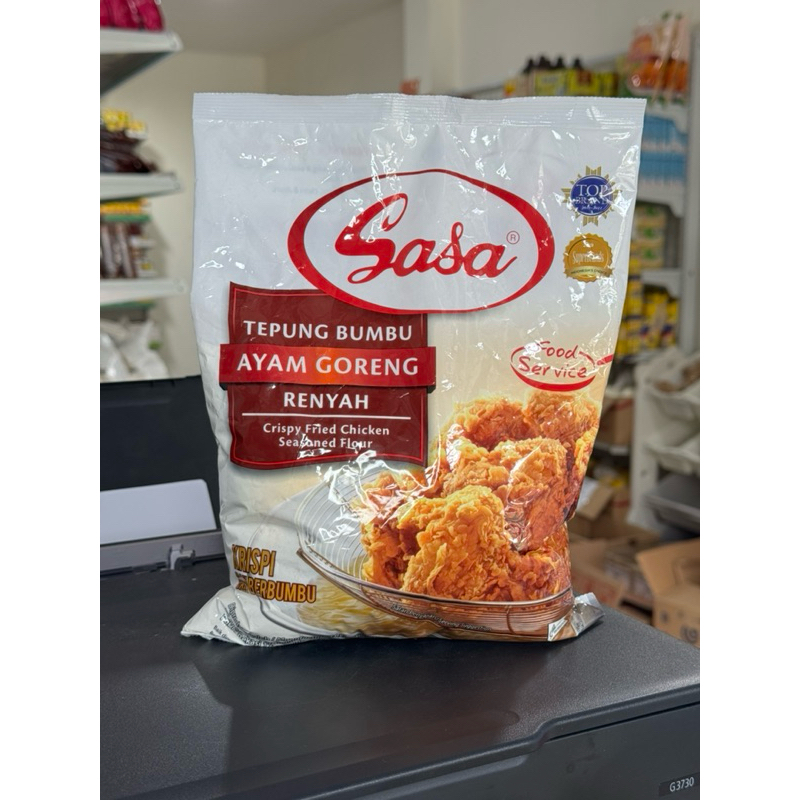 

Sasa tepung bumbu ayam goreng 900gr