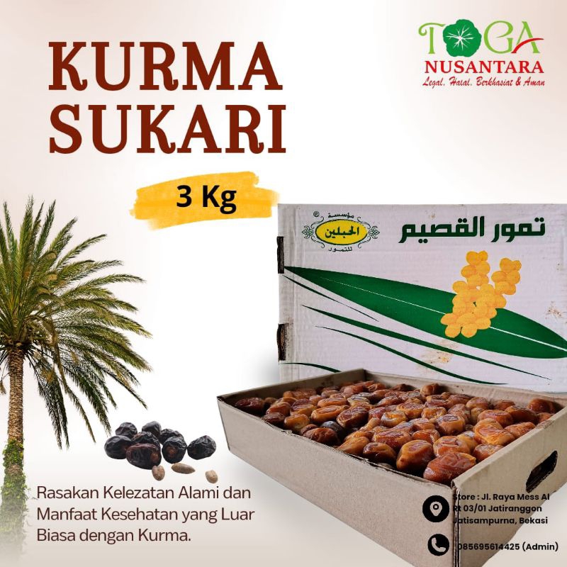 

Kurma Sukari 3 Kg