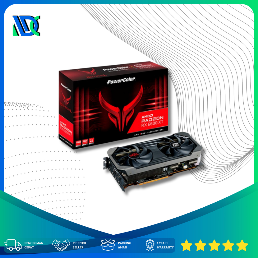 Powercolor Red Devil Rx 6600 Xt 8gb Gddr6 6600xt Second