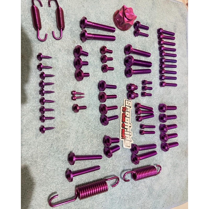 BAUT TITANIUM FULL BODY LUAR VESPA MATIC