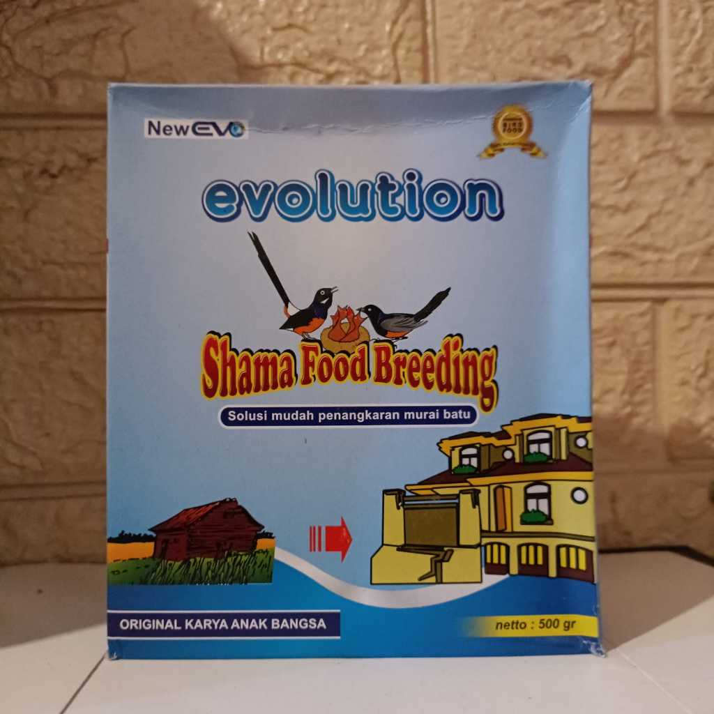 VOER EVOLUTION VOER EVO SHAMA FOOD BREEDING VOER UNTUK TERNAK MURAI
