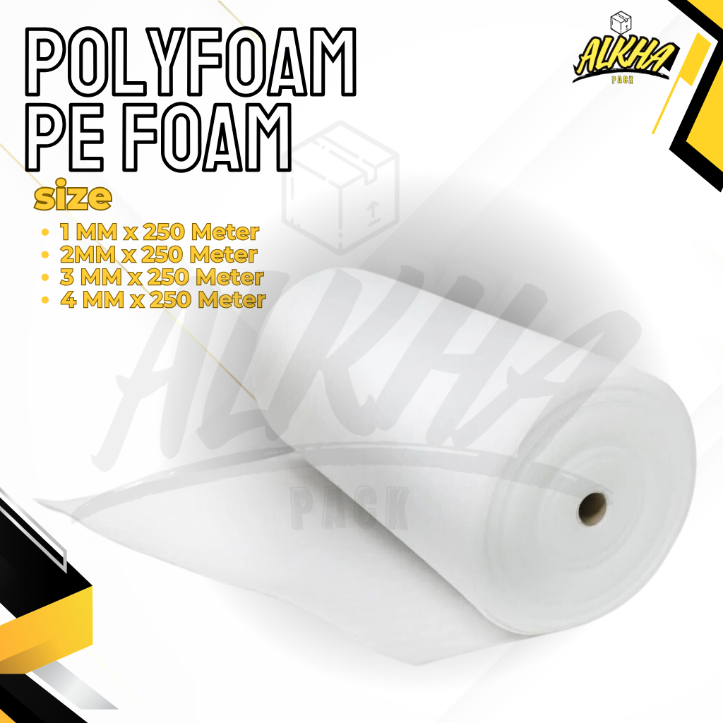 

PE Foam Busa Sheet 1MM 2MM × 50Meter Busa Polyfoam