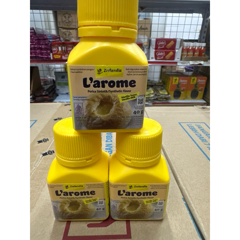 

Larome vanilla susu 40grm